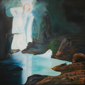 Baba Ghost | 80x80 cm