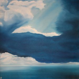Gewitterwolken | 80x80 cm (PB)